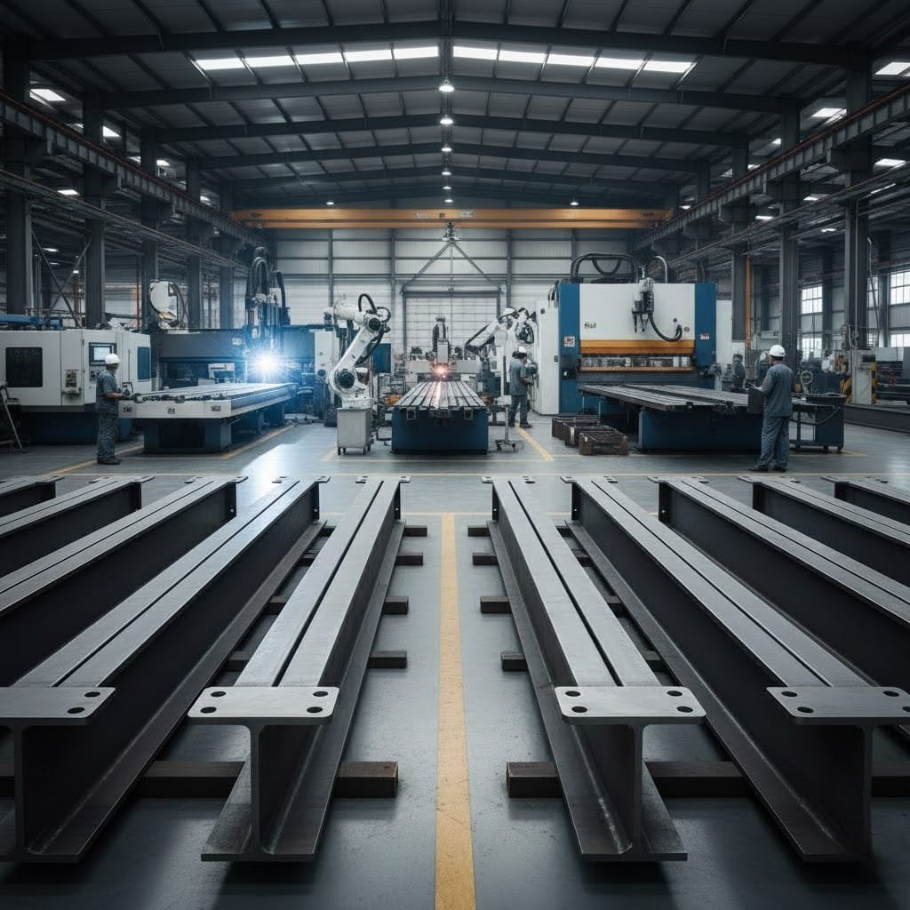 Vastech PEB fabrication factory at Bhiwadi, Rajasthan