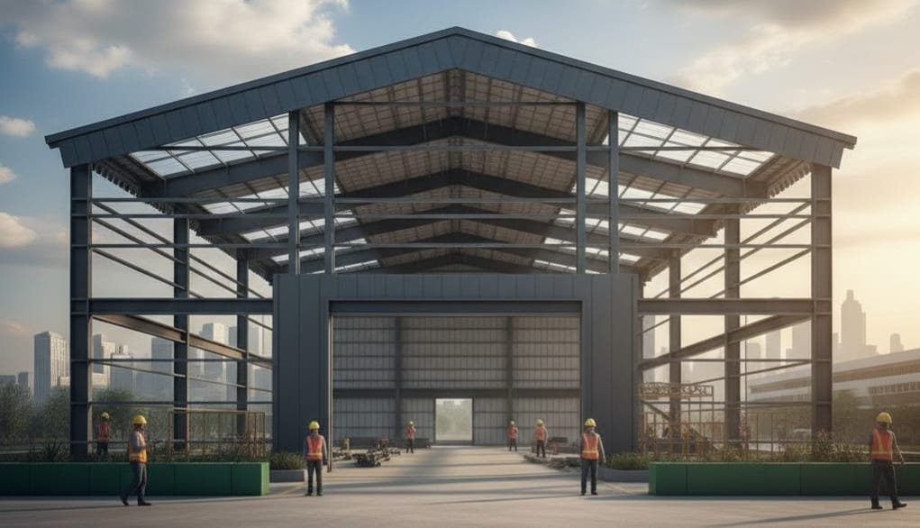 Vastech aircraft hangar PEB